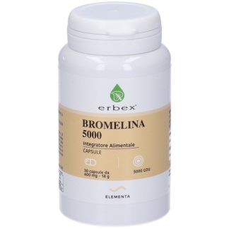 Erbex, Bromelina 5000, 30 capsule