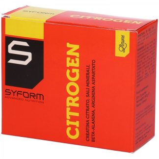 Citrogen Limone 20 Buste da 6g - Integratore Alimentare Creatina Citrato