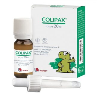 Laborest Colipax Integratore per il Benessere Gastrico dei Bambini, 20ml – Anice, Melissa, Malva, Camomilla
