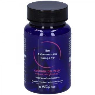 The Akkermansia Company Gestione Del Peso, Integratore Alimentare, 30 Compresse – Controllo Peso e Metabolismo