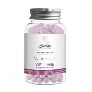 Bionike Nutraceutical, WellAge Integratore Anti Age Donna, 60 Capsule