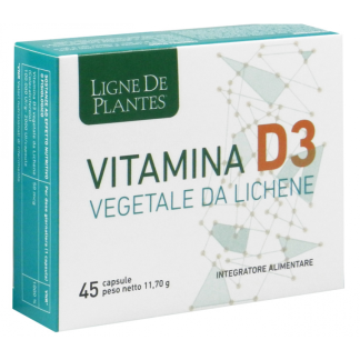Vitamina D3 Vegetale da Lichene - Integratore Vegano per la Salute Ossea e Immunitaria