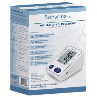 Sofarmapiù Misuratore di Pressione Digitale da Braccio - Monitoraggio Preciso e Conveniente, 1 Pezzo