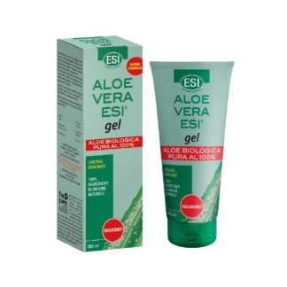 ESI Aloe Vera Gel Puro, 200ml - Idratante e Nutriente per la Pelle, Aloe Vera Biologica, Senza Conservanti