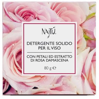 NAJTU DETERGEN SOLIDO VISO ROSA 80G