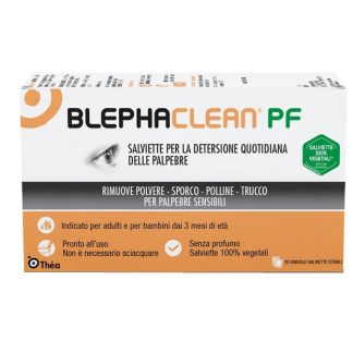 Blephaclean PF Salviette Detersione Palpebre, 20 salviette