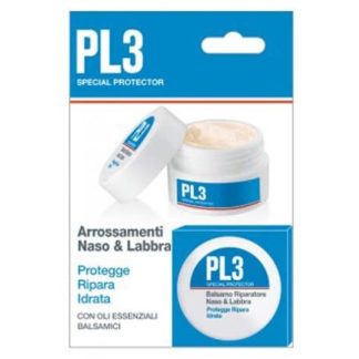 PL3 Balsamo Riparatore Naso/Labbra 7g - Trattamento per Arrossamenti e Screpolature