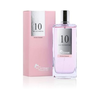EAU DE PARFUM POUR FEMME N.10 Grasse – Profumo Donna Fresco e Floreale 100 ml