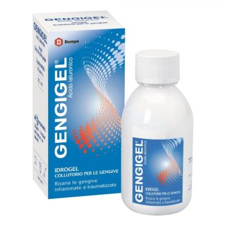 Gengigel Idrogel Colluttorio 150ml - Trattamento per Gengive Infiammate e Traumi Orale