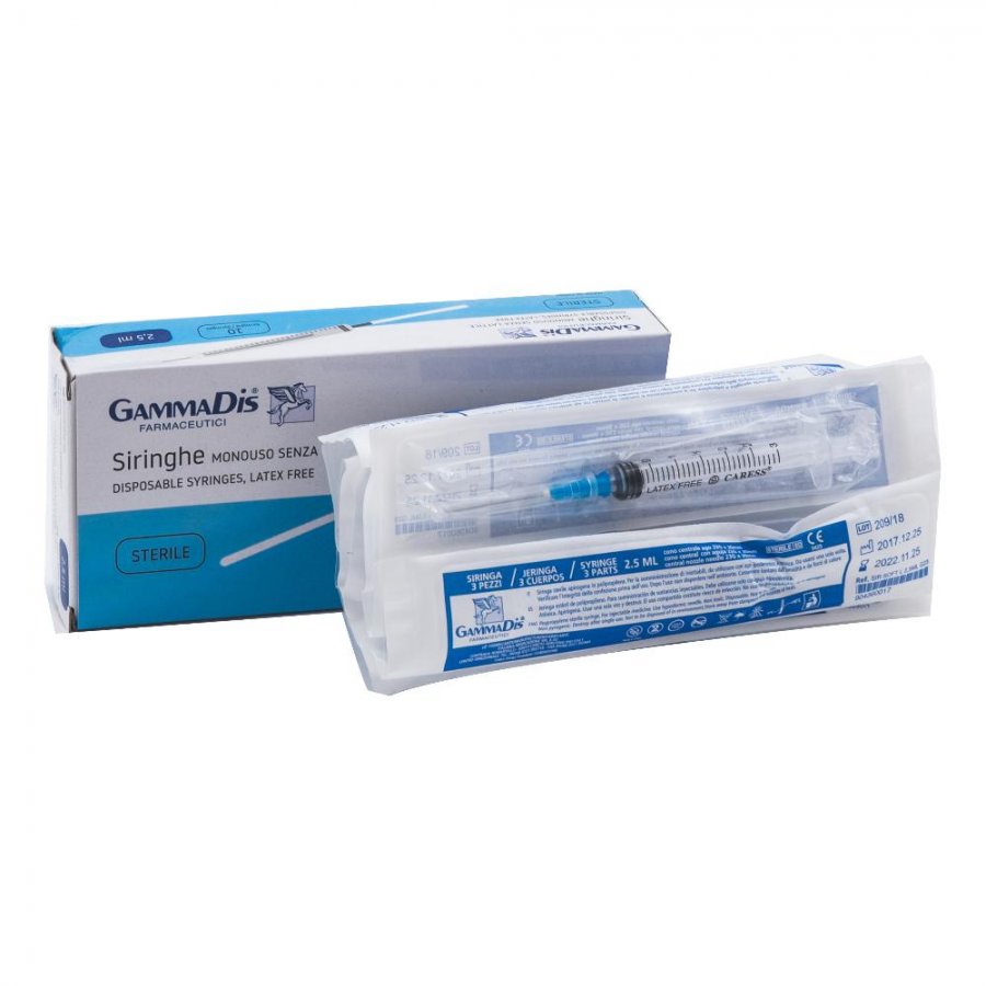 GammaDis Siringa Soft 2.5ml Ago G23 10 Pezzi