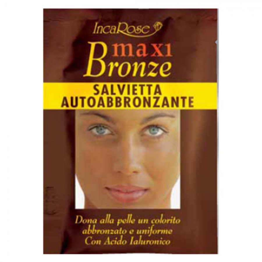 Diva - Incarose Maxi Bronze 1 Salvietta Viso Monouso