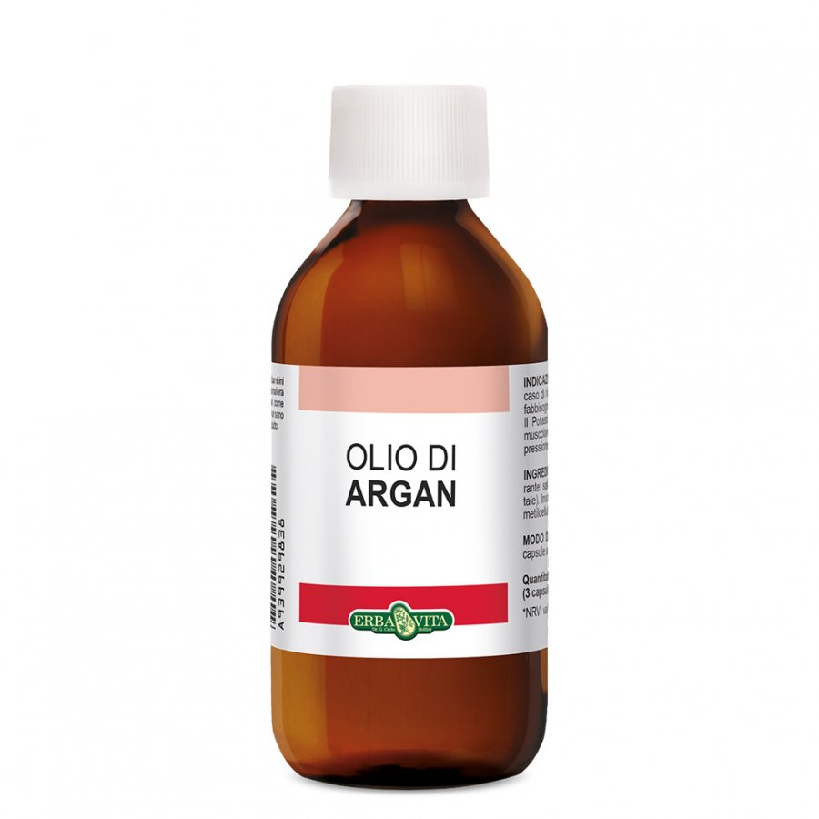 Erba Vita Olio Argan 100 ml - Olio puro per il nutrimento della pelle