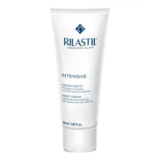 Rilastil Intensive Crema Notte Viso e Collo, 50 ml