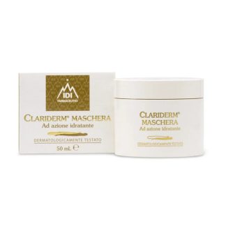 IDI Farmaceutici, Clariderm Maschera Idratante Viso, 50 ml