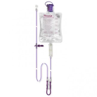 Flocare Sacca Perforabile in EVA 2L - Somministrazione Sicura di Liquidi e Nutrizione Enterale