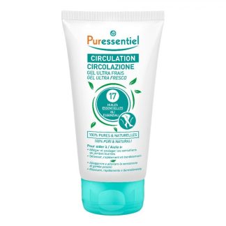 Puressentiel Circolazione Gel Ultra Fresco 125ml, Sollievo per Gambe Pesanti