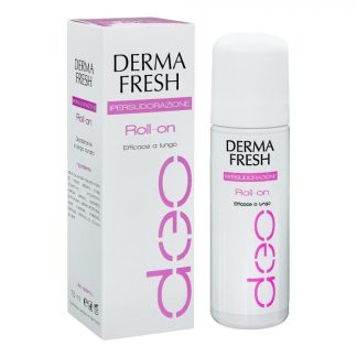 Dermafresh Ipersudorazione, Deodorante Roll On Fresco, 75 ml