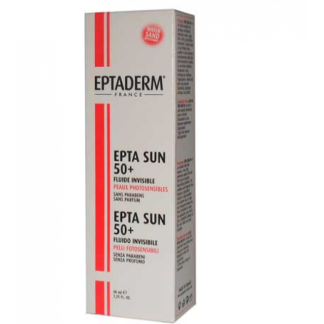 Epta Sun 50+ Fluido Invisibile Viso 40 ml