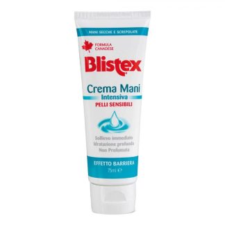 Blistex Crema Mani Intensiva Pelli Sensibili, 75 ml