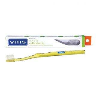 Vitis Orthodontic Access Spazzolino per Apparecchio Ortodontico, Igiene Profonda