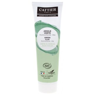 Cattier Paris Argilla Verde Maschera Viso, 400 g