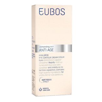 Eubos Hyaluron Eye Contour 15ml - Contorno Occhi Idratante con Acido Ialuronico