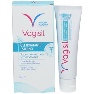 Vagisil Gel Idratante Esterno 30g - Con Acido Ialuronico per Secchezza Vaginale