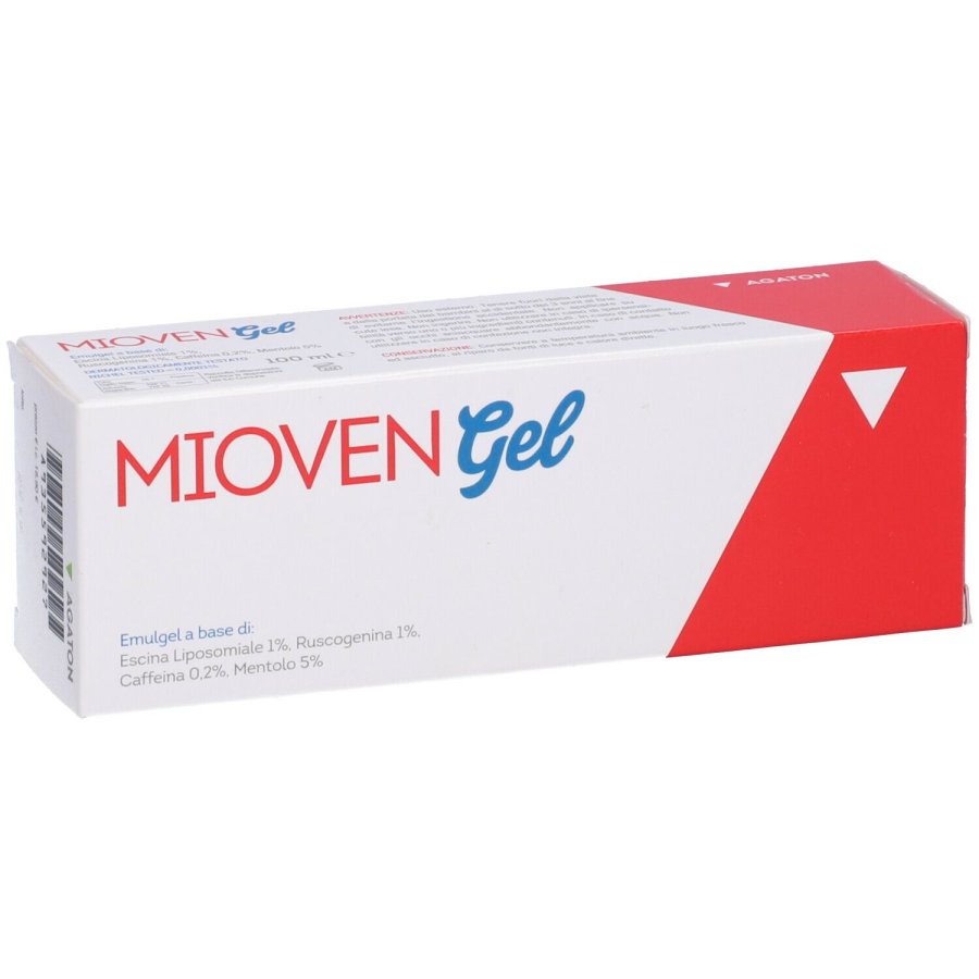 Mioven Gel Rinfrescante Gambe e Piedi, 100 ml