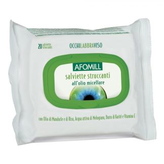 Montefarmaco - Afomill Salviette Struccanti Olio Micellare