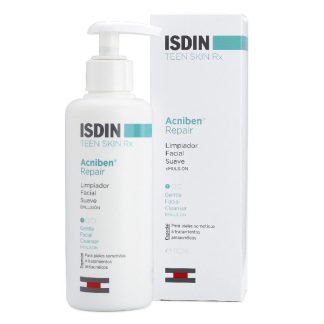 Isdin Acniben Rx Emulsione Detergente Viso 180 ml – Detergente Idratante per Pelli Acneiche