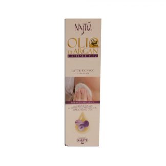 Najtu Latte - Tonico Idratante Viso, Olio di Argan e Burro di Karité - 200ml