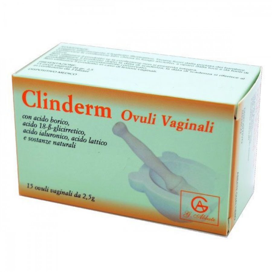 Clinderm Coadiuvante, 15 Ovuli Vaginali