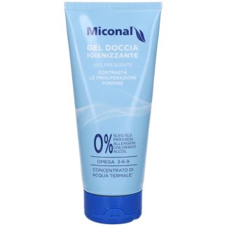 Miconal - Sport Gel Doccia Igienizzante 200ml - Detergenza Attiva e Freschezza Sportiva