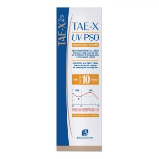 TAE-X UV PSO Crema 100 ml – Crema protettiva per psoriasi e pelli sensibili con filtri solari