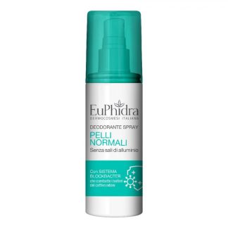 Euphidra Deodorante Spray Pelli Normali, 100 ml