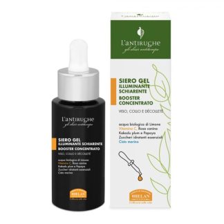 Elisir Antitempo L'Antirughe Siero Gel Illuminante e Schiarente Viso 30ml - Booster Concentrato Viso Collo e Decolleté Pelli Delicate