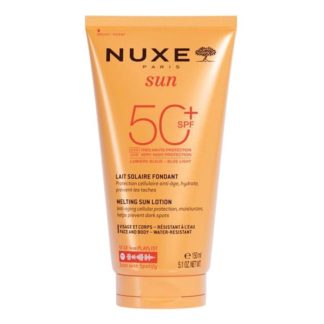 Nuxe Sun, Latte Solare Fondente Protezione Molto Alta SPF50+, 150 ml