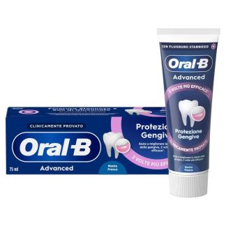 Oral-B Dentifricio Advanced Protezione Gengive, 75 ml