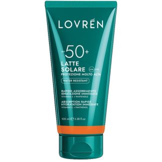Lovren Crema Solare Viso Corpo SPF 50, 100 ml