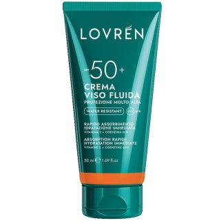 Lovren Fluido Solare Viso SPF 50, 50 ml