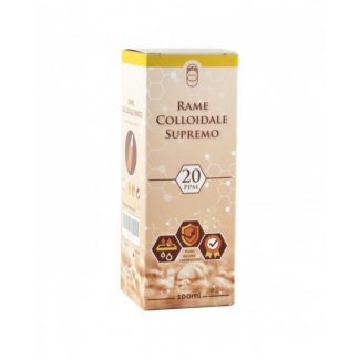 Rame Colloidale Supremo 20ppm spray e contagocce 100ml