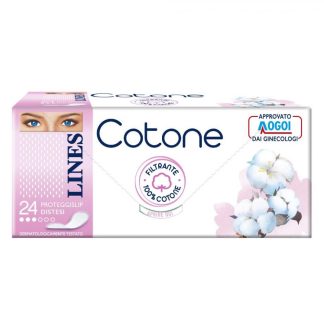 Lines Cotone Proteggislip Distesi, 24 Pezzi