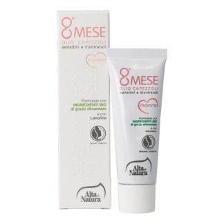 Alta Natura, Olio Per Capezzoli 8 Mese, 30 ml
