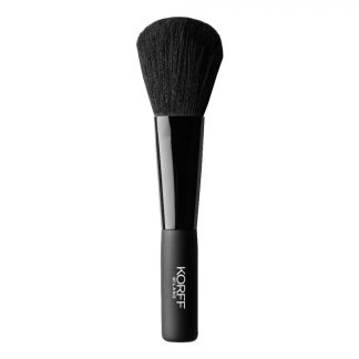Korff Make Up Pennello Polvere Piatto, 1 Pezzo - Pennello Professionale per Applicare la Polvere Viso