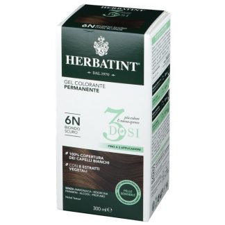 Herbatint 3 Dosi 6N Biondo Scuro, 300 ml
