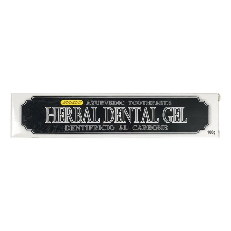 HERBAL DENTAL GEL CARBONE 100G