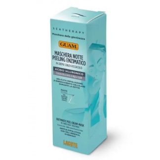 Guam - Seatherapy Maschera Notte Peeling Enzimatico 75ml - Rinnova e Idrata la Pelle con Questa Maschera Notturna