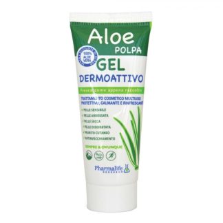 Aloe Polpa Gel Dermoattivo 200ml - Trattamento cosmetico multiuso protettivo, calmante e rinfrescante