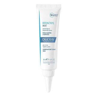 Ducray Keracnyl Gel Crema Opacizzante Mat, 30 ml