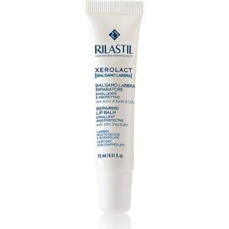 Rilastil Xerolact Balsamo Labbra Riparatore, 15 ml